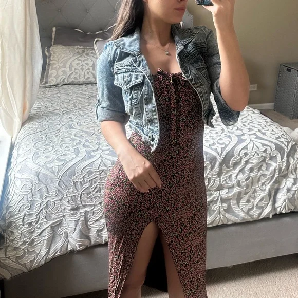 Cropped Jean jacket - Picture 3 of 3